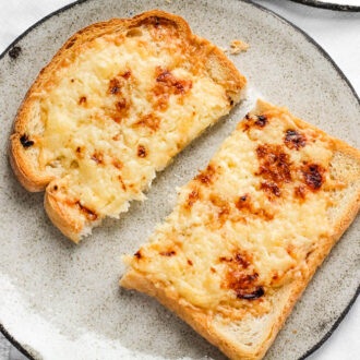 Air Fryer 3 ingredient Cheese Toast
