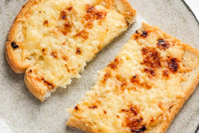 Thumbnail for Air Fryer 3 ingredient Cheese Toast