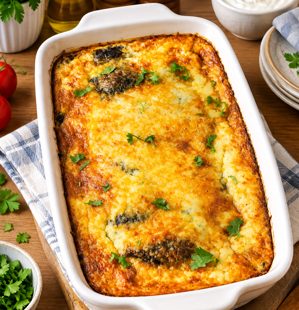 Chili Rellenos Casserole