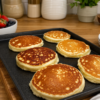Fluffy Cottage Cheese Pancakes