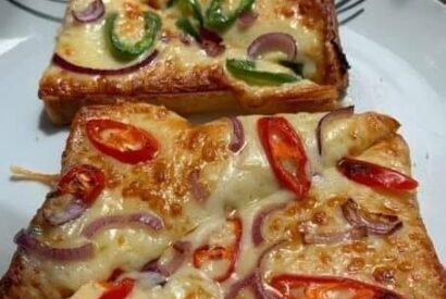 Thumbnail for Air Fryer Pizza Toast