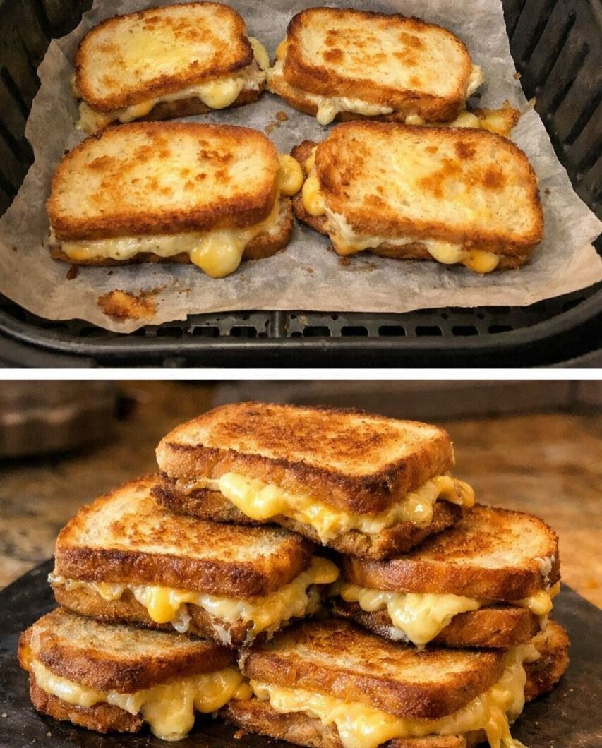 Air Fryer Egg Toast