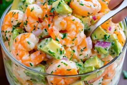 Thumbnail for Creamy Avocado Shrimp Salad