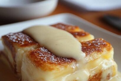 Thumbnail for Fluffy 3 Ingredient Baked Cloud Cake Recipe