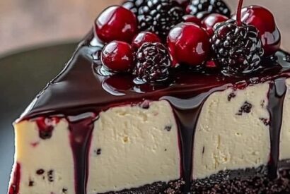 Thumbnail for Black Forest Cheesecake Delight