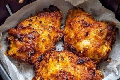 Thumbnail for Crispy Air Fryer Chicken (Buttermilk-Style or Marinade Method)