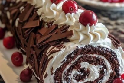 Thumbnail for Decadent Black Forest Swiss Roll