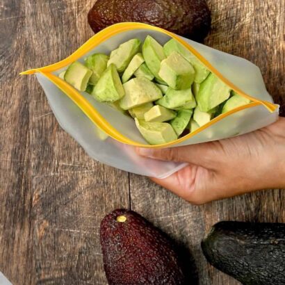 Frozen Avocado Preparation and Storage