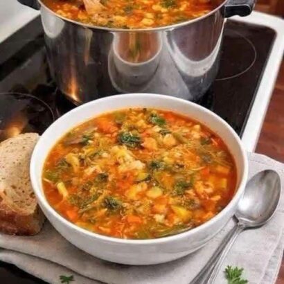 Homemade Chicken Vegetable Soup