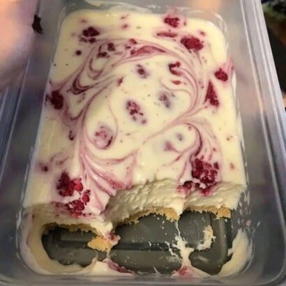 Raspberry Ripple Ice