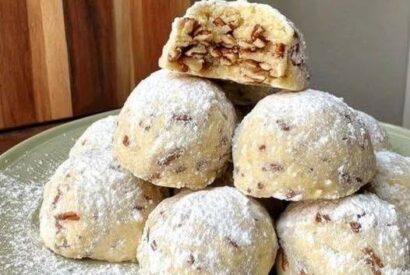Thumbnail for Zero Carb Pecan Snowball Cookie