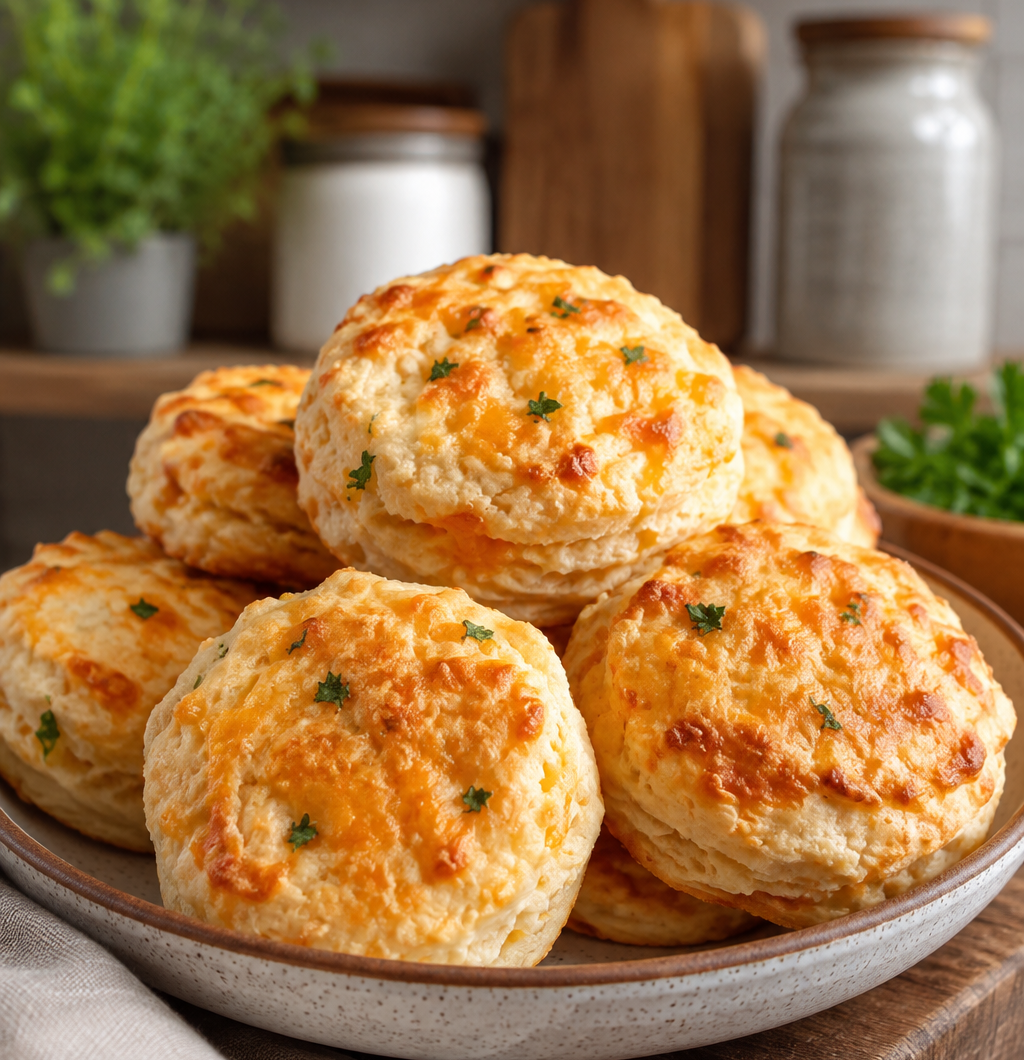 Homemade Cheddar Biscuits