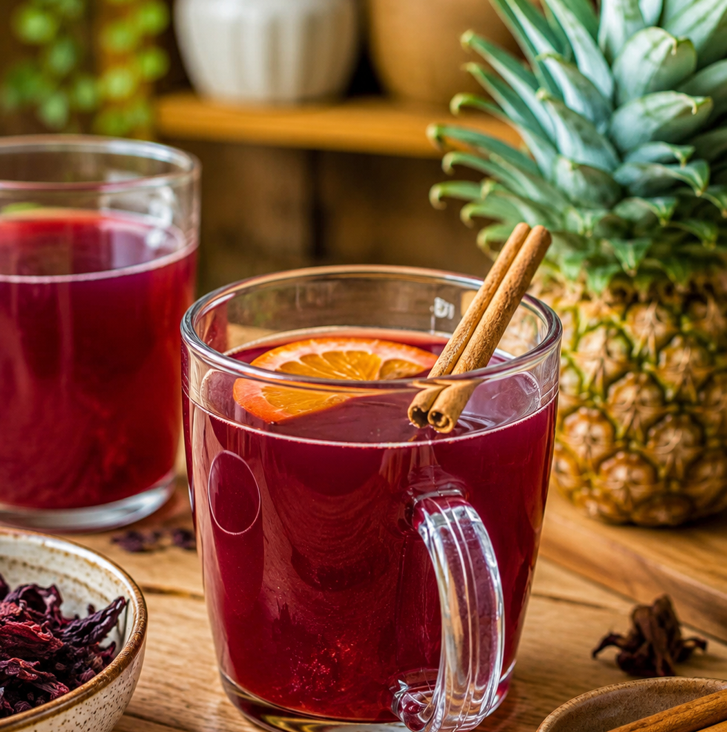 Hot Sorrel Tea (Caribbean Style)