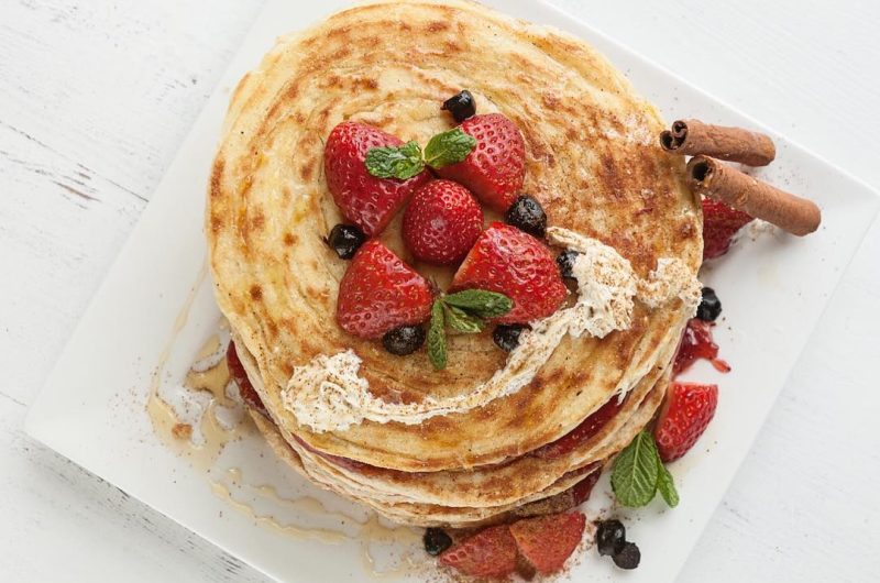 Strawberry Pancakes