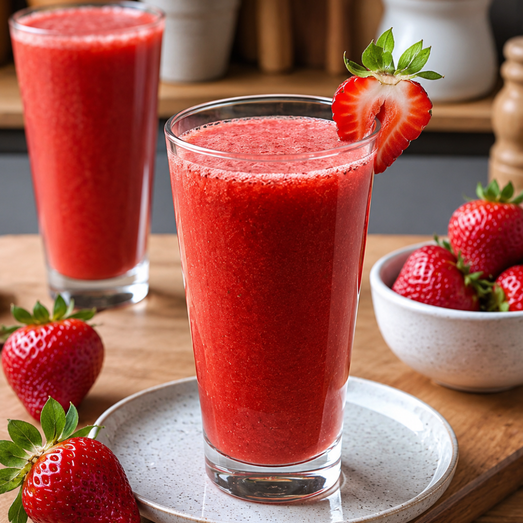 Healthy Strawberry Juice Recipe