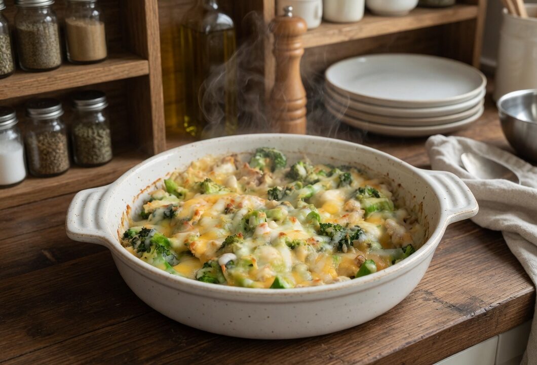 Keto Chicken broccoli casserole