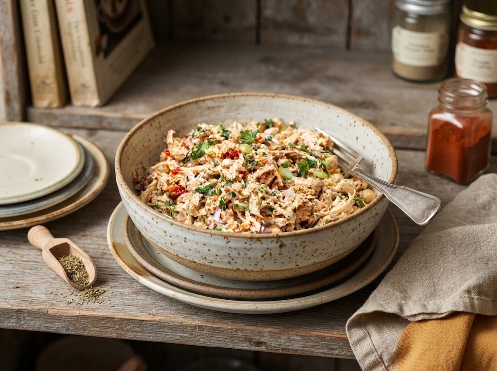 Chicken Chickpea Salad (Protein-Packed)