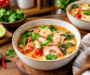 High Protein Thai Soup: Tom Yum with Prawns